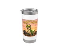 I'm Ready to Crush Kindergarten Dinosaur Boy First Day Kid Bicchiere termico in acciaio inox doppia parete