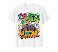 I'm Ready To Crush Monster Truck Dinosauro prescolare Maglietta