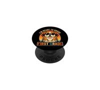 I'm Ready to Crush - Occhiali da sole con bulldog di prima elementare, stile retrò divertente PopSockets PopGrip Adesivo