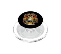 I'm Ready to Crush - Occhiali da sole con tigre di prima elementare, stile retrò PopSockets PopGrip per MagSafe
