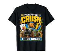 I'm Ready To Crush Third Grade Capybara Back To School Maglietta