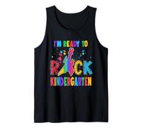 I'm Ready To Rock Kindergarten Guitar Back To School Canotta