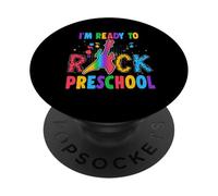 I'm Ready To Rock Preschool Guitar Back To School PopSockets PopGrip Adesivo