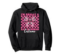 I'm Really A Rat In Human Costume Divertente Ratto Ragazza Mamma Mouse Felpa con Cappuccio