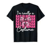 I'm Really A Rat In Human Costume Divertente Ratto Ragazza Mamma Mouse Maglietta