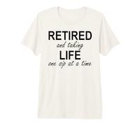Im Retired And Taking Life One Sip at a Time Retirement Wine Maglietta Premium