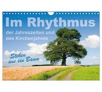 Im Rhythmus der Jahreszeiten und des Kirchenjahres (Wandkalender 2026 DIN A4 quer), CALVENDO Monatskalender: Baumfotos mit Kurztexten zum Thema Stehen wie ein Baum