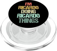 I'm Ricardo Doing Ricardo Things - Divertente Dire Nome Ricardo PopSockets PopGrip per MagSafe