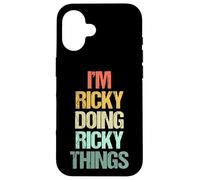 I'm Ricky Doing Ricky Things - Divertente Dire Nome Freddo Ricky Custodia per iPhone 16