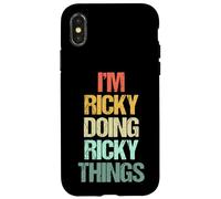 I'm Ricky Doing Ricky Things - Divertente Dire Nome Freddo Ricky Custodia per iPhone X/XS