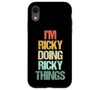 I'm Ricky Doing Ricky Things - Divertente Dire Nome Freddo Ricky Custodia per iPhone XR