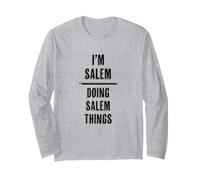 I'm Salem - Doing Salem Things | Funny Divertente - Nome Maglia a Manica