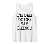 I'm Sam Doing Sam Things Compleanno Natale Canotta