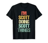 I'm Scott Doing Scott Things - Divertente Dire Nome Cool Scott Maglietta