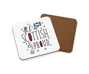 I'M Scozzese E Orgoglioso Sottobicchiere - Funny Scozia Rugby Supereroe Bandiera