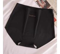 I'm Silk - Biancheria intima da donna a vita alta, senza tracce, a triangolo, stagioni (XXL (M (40 kg-50 kg) nero)