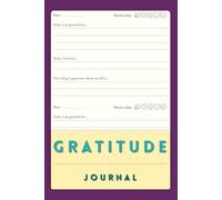 I'm so grateful journal: 1 minute daily prompts for mindful living, for adults and teens