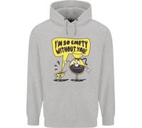 I'M So Vuoto Senza Voi Divertente Caffè Bambini Felpa con Cappuccio