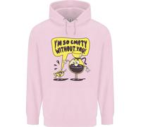 I'M So Vuoto Senza Voi Divertente Caffè Bambini Felpa con Cappuccio