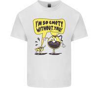 I'M So Vuoto Senza Voi Divertente Caffè Uomo Cotone T-Shirt