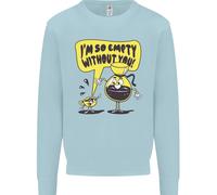 I'M So Vuoto Senza Voi Divertente Caffè Uomo Felpa Maglione