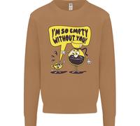 I'M So Vuoto Senza Voi Divertente Caffè Uomo Felpa Maglione