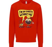 I'M So Vuoto Senza Voi Divertente Caffè Uomo Felpa Maglione