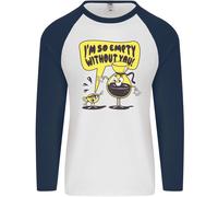 I'M So Vuoto Senza You Divertente Caffè Uomo L/S Baseball T-Shirt