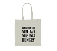 I'M Sorry Per What I Said When Was Affamato - Borsa Tote IN Tela - Cibo