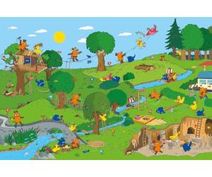 Im Spielpark, 100 Teile Puzzle: Kinderpuzzle, Die Maus