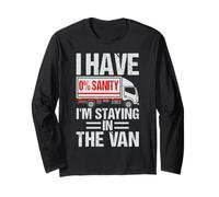 I'm Staying in Tha Van Funny Phasmophobia Gamer Men Women Maglia a Manica