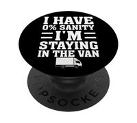 I'm Staying In Tha Van Phasmophobia Funny Gamer Men PopSockets PopGrip Adesivo