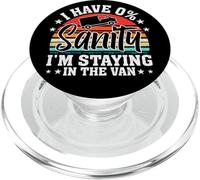 I'm Staying In Tha Van Phasmophobia Funny man women PopSockets PopGrip per MagSafe