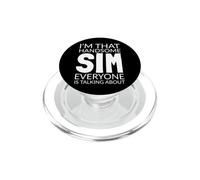 I'm That Handsome SIM Everyone Is Talking About PopSockets PopGrip per MagSafe