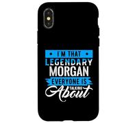 I'm That Legendary MORGAN Everyone is Talking About MORGAN Custodia per iPhone X/XS