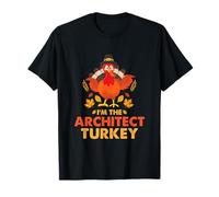 I'm The Architect Turkey Divertente Ringraziamento Autunno Autunno Maglietta