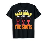 I'm The Bartender I Call The Shots Funny Bartending Maglietta