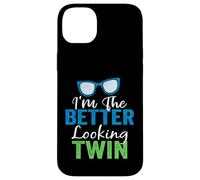 I'm The Better Looking Twin Funny Twins Fratello e sorella Custodia per iPhone 14 Plus