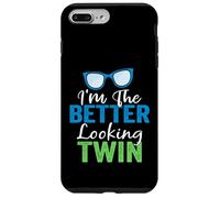 I'm The Better Looking Twin Funny Twins Fratello e sorella Custodia per iPhone 7 Plus/8 Plus