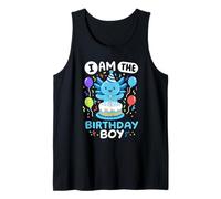 I'm The Birthday Boy Kids Axolotl Bday Cute Family Matching Canotta