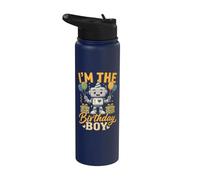 I'm The Birthday Boy Robot Robotics Compleanno Stainless Steel Insulated Water Bottle