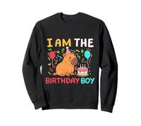 I'm The Birthday Boy, simpatico Capibara, per il compleanno dei bambini, adatto alla famiglia Felpa