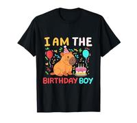 I'm The Birthday Boy, simpatico Capibara, per il compleanno dei bambini, adatto alla famiglia Maglietta