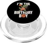I'm The Birthday Boy T-Rex Dino Basket Compleanno PopSockets PopGrip per MagSafe