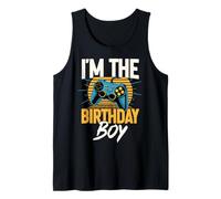 I'm The Birthday Boy Video Gamer Corrispondenza Compleanno Canotta