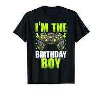 I'm The Birthday Boy Video Gamer Corrispondenza Compleanno Maglietta