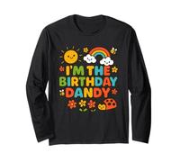 I'm The Birthday Dandy. Funny Kids Cute Maglia a Manica