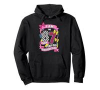 I'm The Birthday Girl 67 Meme 7 Anni Leopard Coquette Felpa con Cappuccio