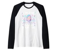 I'm The Birthday KPOP Idol Chibi Girls K Pop Theme Party Maglia con Maniche Raglan
