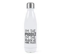 I'M The Centrale Reason Abbiamo Rules Doppio Muro Acqua Bottiglia Bambino Joke